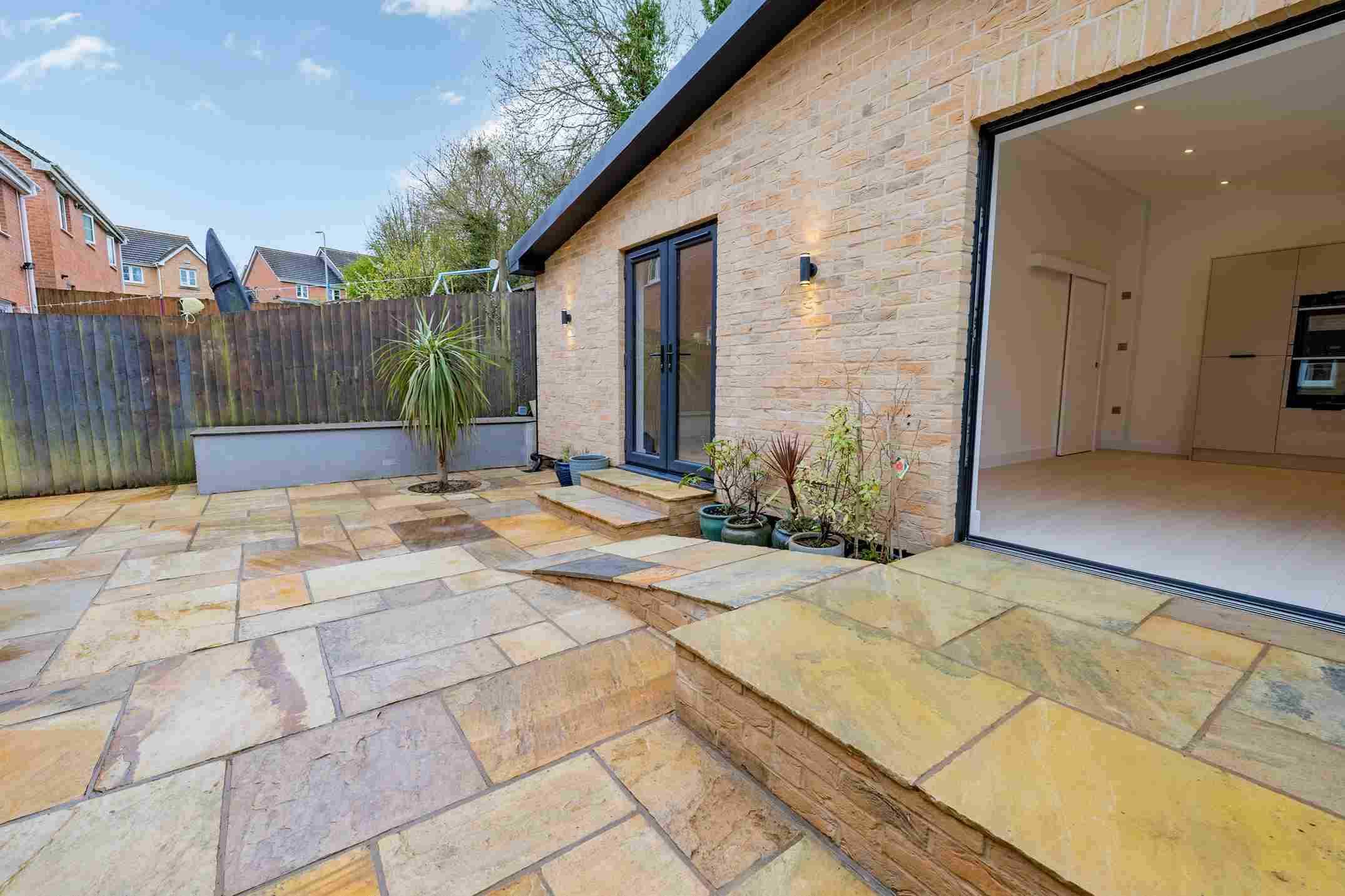 Compact granny annexe kitchen and dining space for everyday living
