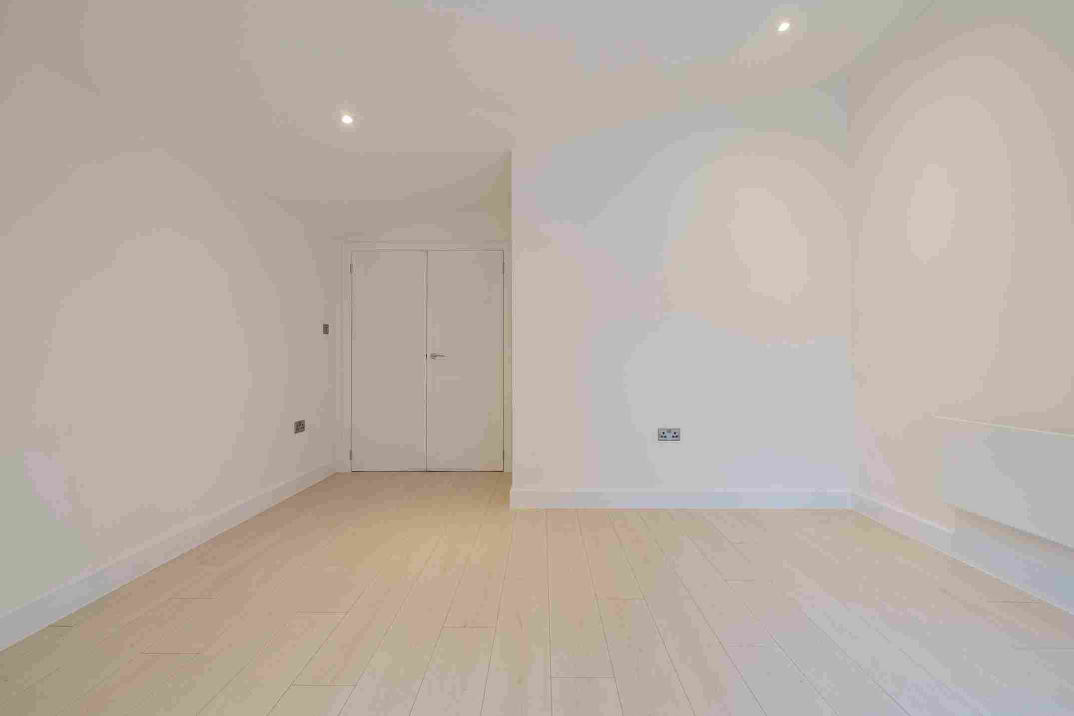 Open plan garden annexe home interior with kitchen lounge and dining area