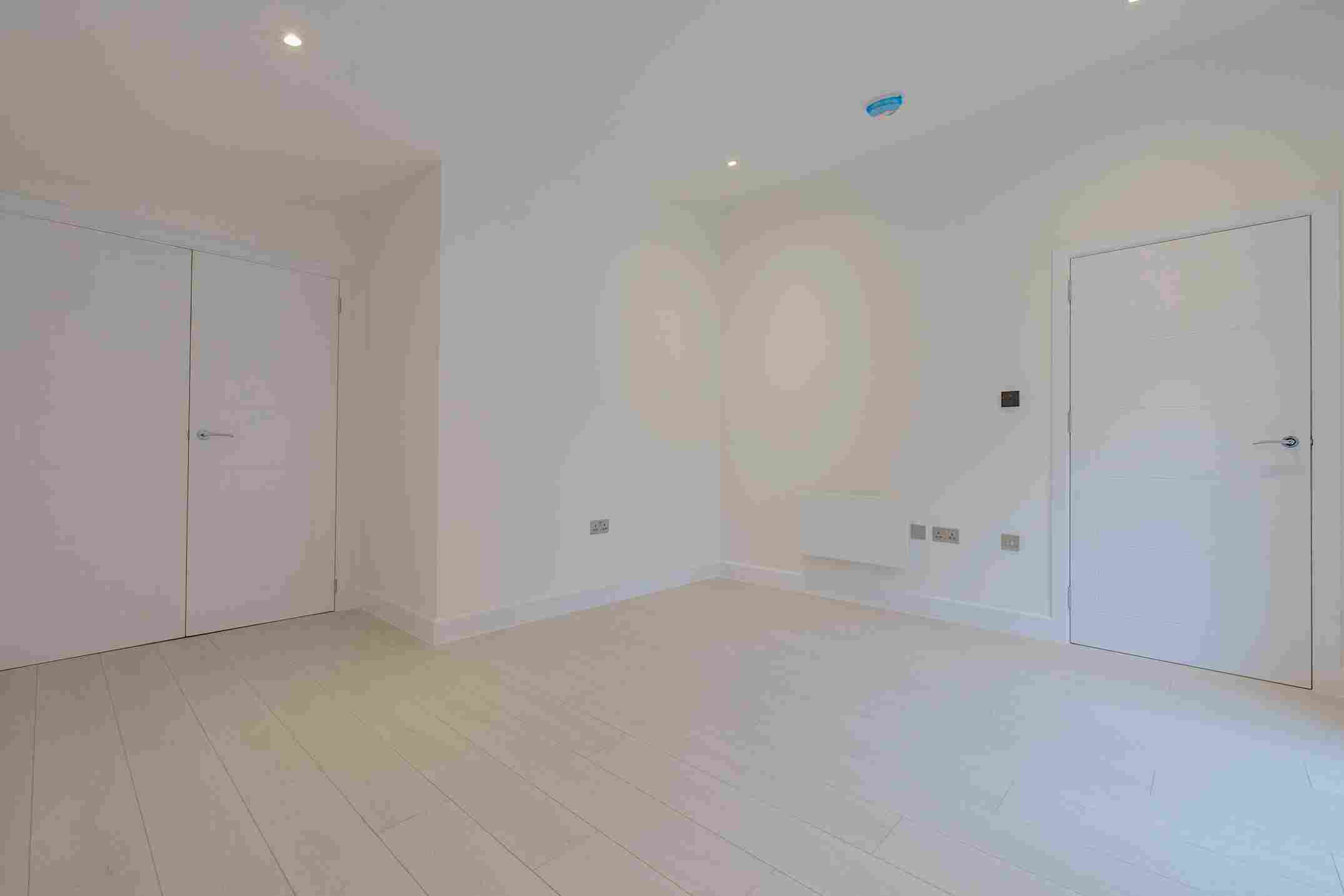 Modern granny annexe interior with neutral colours and high quality finish