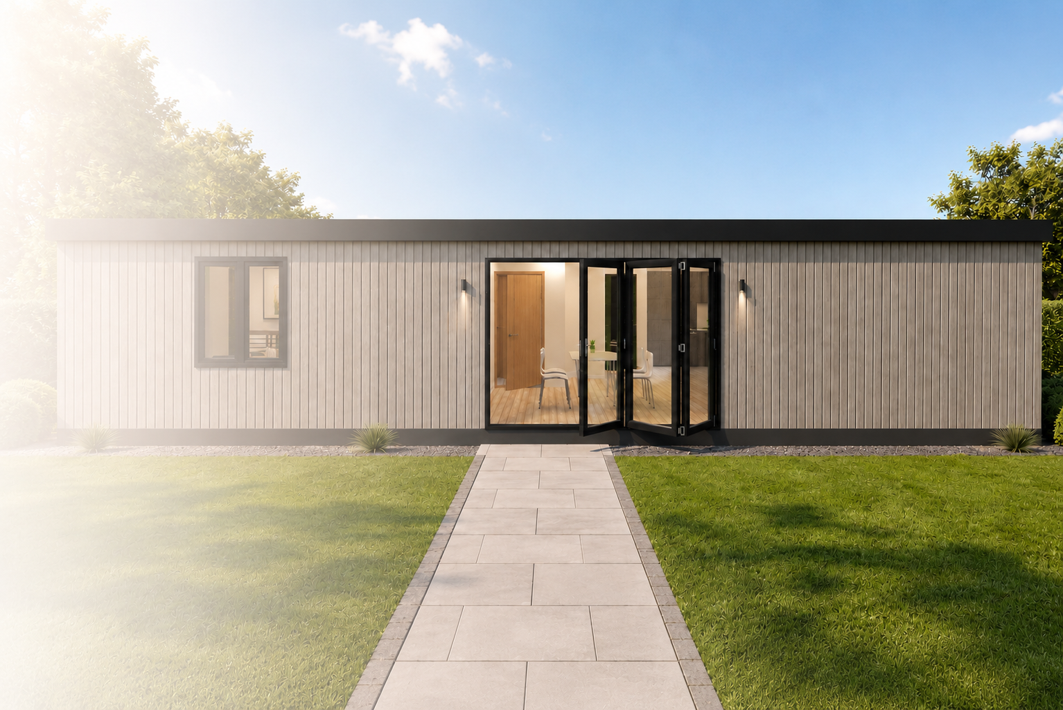 The Forever Lodge exterior render